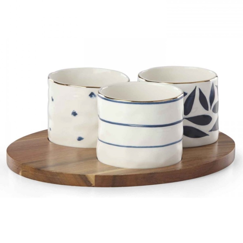 The Blue Bay Snack Bowl By Lenox. New In Box!